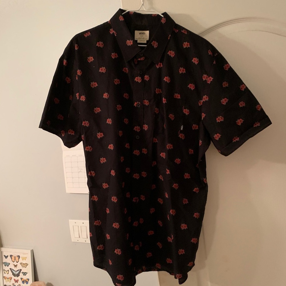 Vans button down shirt
